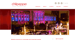 Desktop Screenshot of chilipepperevent.com